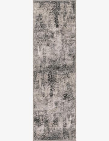 Dark Gray Monte Carlo Runner Rug