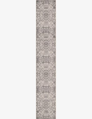 Dark Gray Monte Carlo Runner Rug