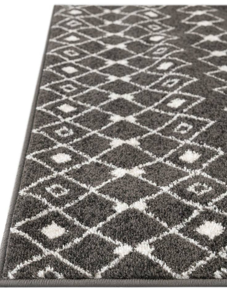 Detail image of 2' x 5' Moroccan Trellis Runner Rug