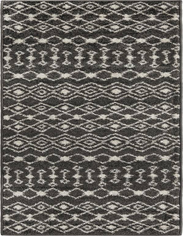 Detail image of 2' x 7' Moroccan Trellis Runner Rug