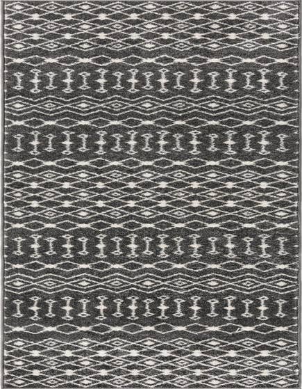 Detail image of 2' 7 x 12' Moroccan Trellis Runner Rug