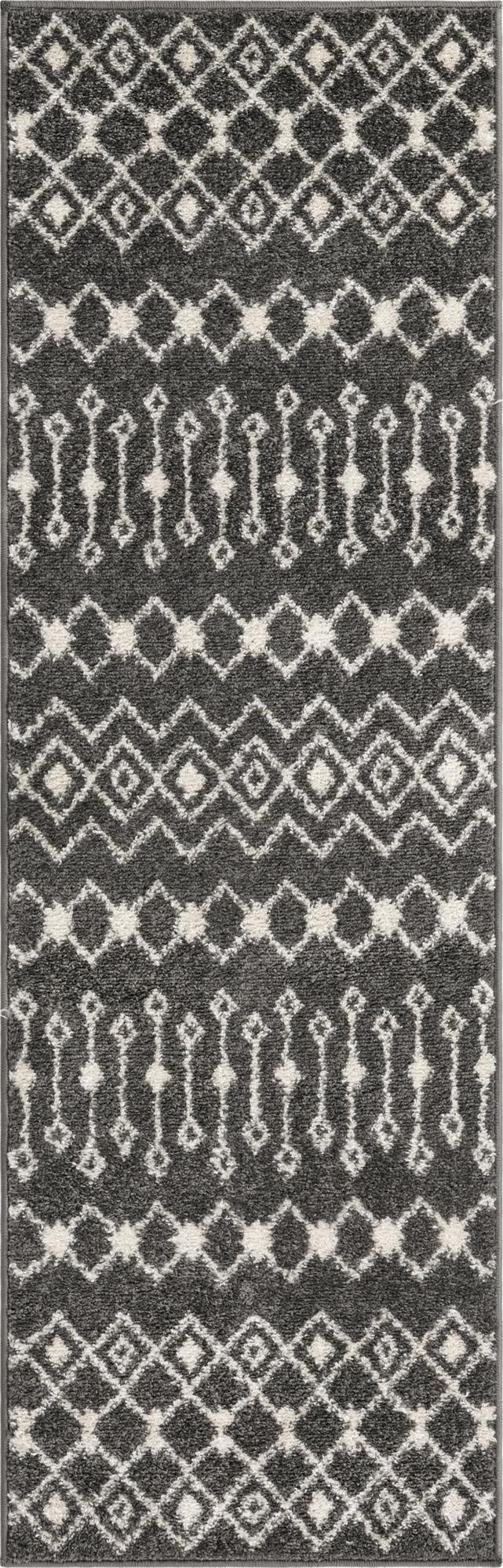 2' x 6' Moroccan Trellis Runner Rug