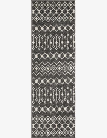2' x 6' Moroccan Trellis Runner Rug