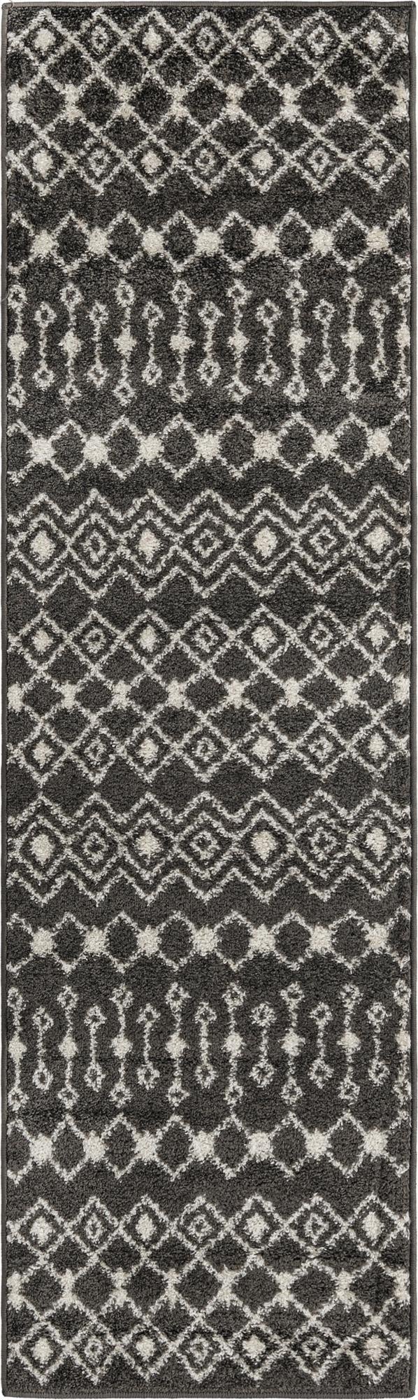 Primary image 2' x 7' Moroccan Trellis Runner Rug