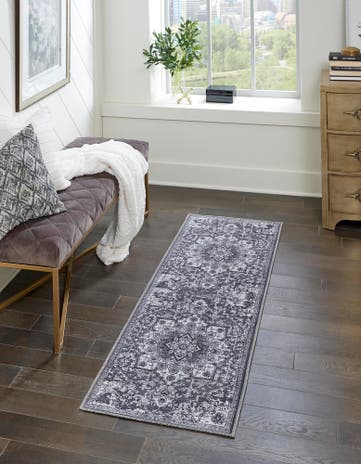 2' x 8' Washable Renaissance Runner Rug