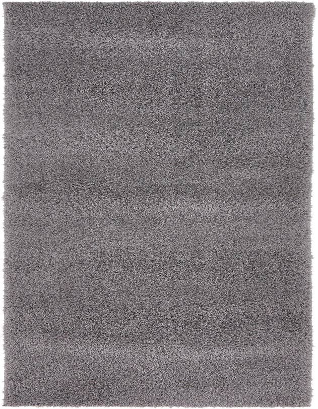 Detail image of 2' x 6' 9 Solid Shag Runner Rug