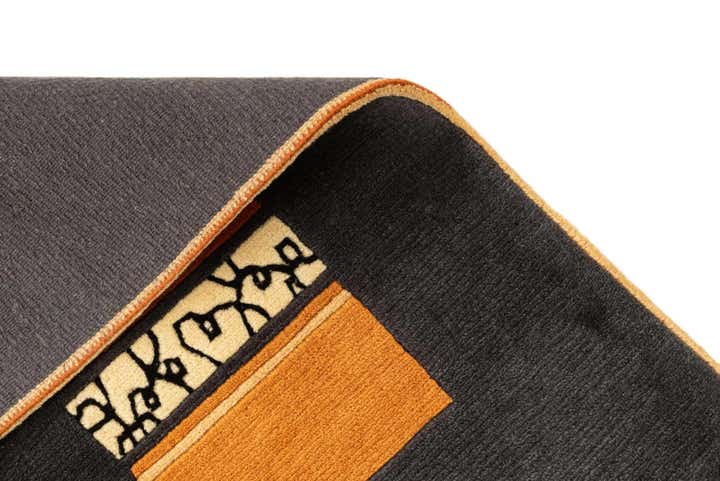 2' 3 x 4' 8 Hand Knotted Tibet Wool Runner Rug