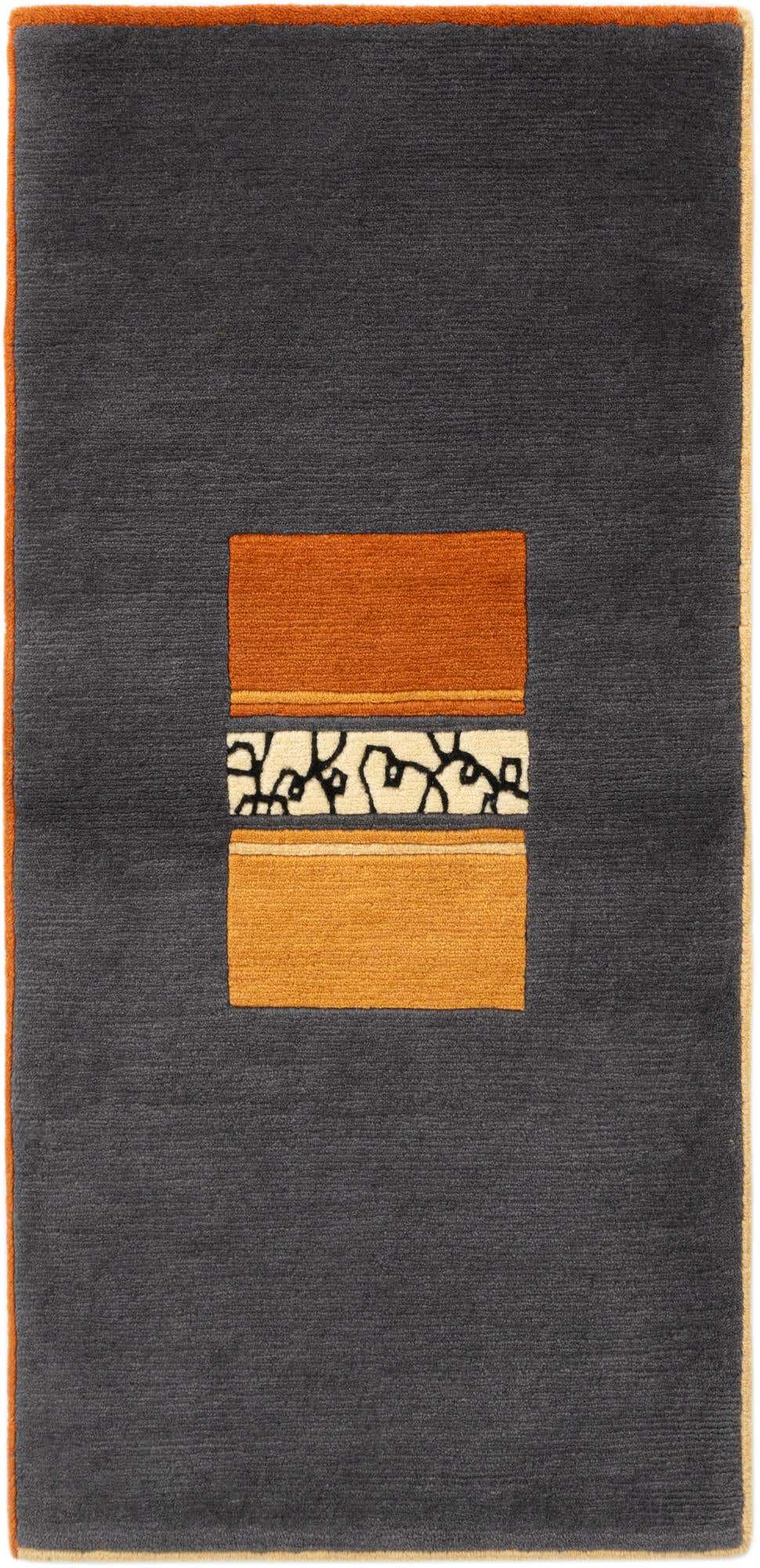 2' 3 x 4' 8 Hand Knotted Tibet Wool Runner Rug