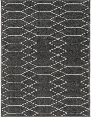 Detail image of 2' x 13' Trellis Frieze Runner Rug
