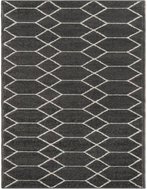 Detail image of 2' x 9' Trellis Frieze Runner Rug