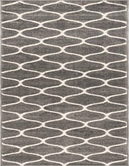 Detail image of 2' x 10' Trellis Frieze Runner Rug