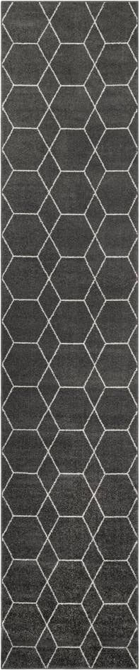 Detail image of 3' 3 x 16' 5 Trellis Frieze Runner Rug