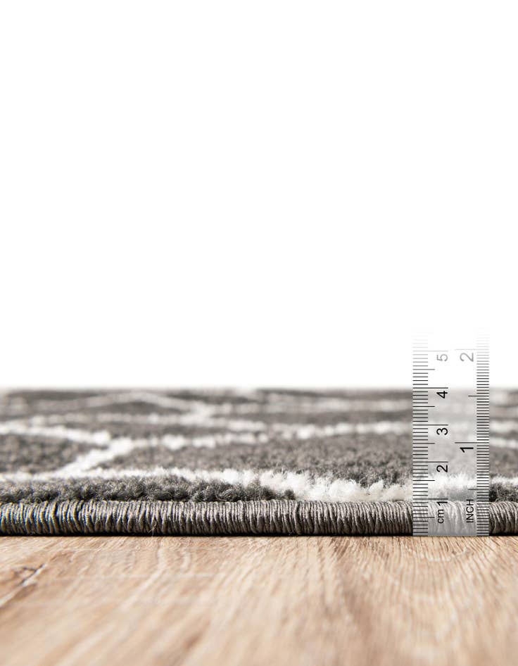 Detail image of 2' x 5' 3 Trellis Frieze Runner Rug