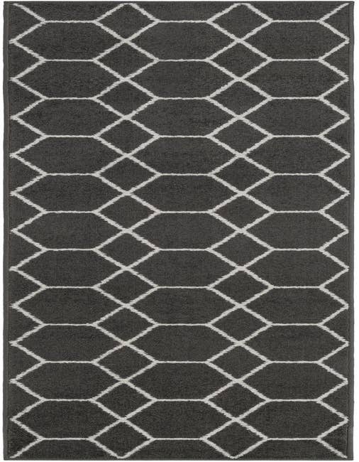 Detail image of 2' x 8' Trellis Frieze Runner Rug