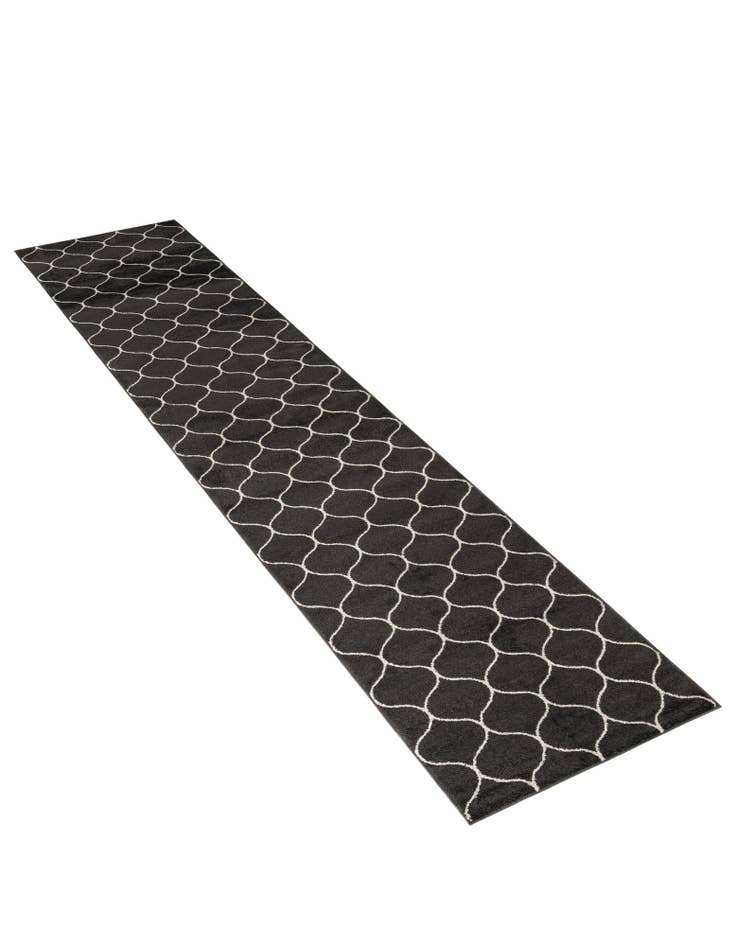 Detail image of  3' x 16' Trellis Frieze Runner Rug
