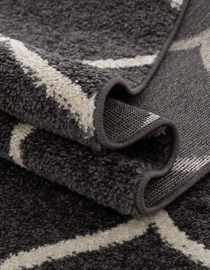 Detail image of  3' x 16' Trellis Frieze Runner Rug