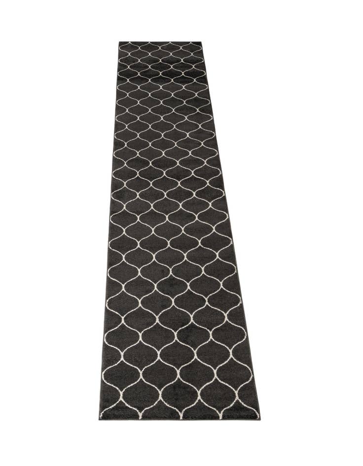 Detail image of  3' x 16' Trellis Frieze Runner Rug