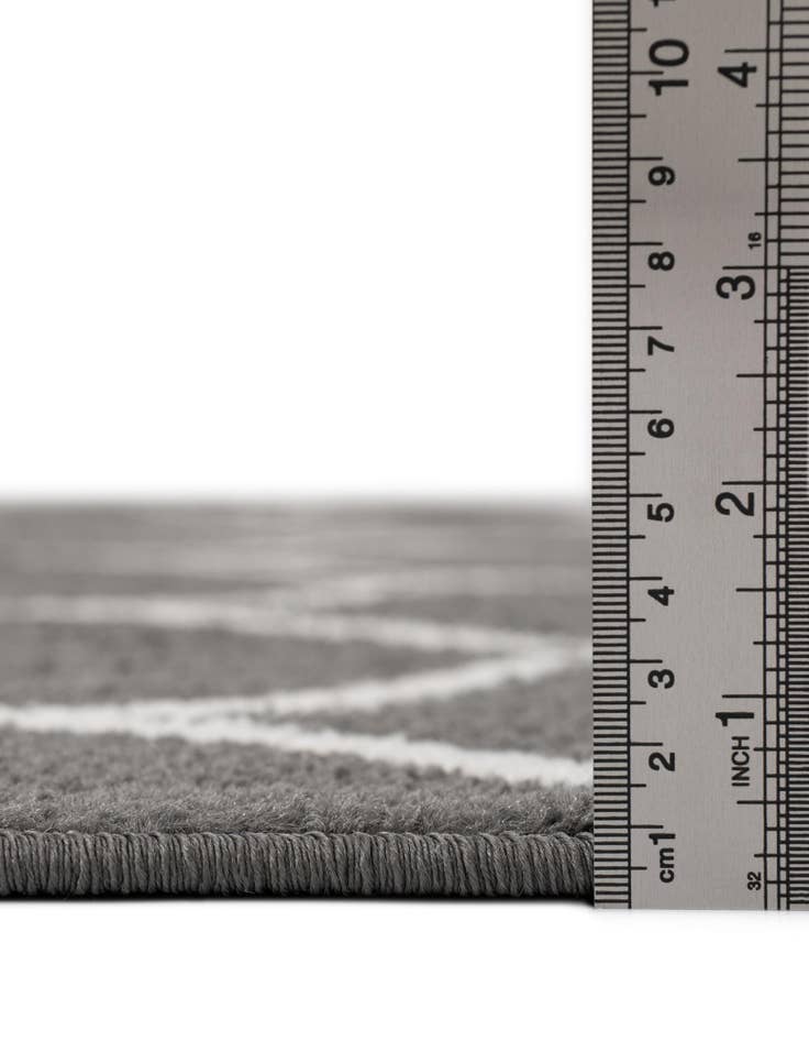 Detail image of  3' x 16' Trellis Frieze Runner Rug
