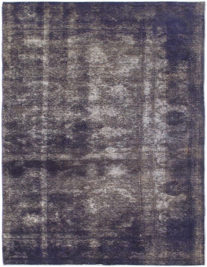  4' 6 x 11'  Hand Knotted Ultra Vintage Persian W...