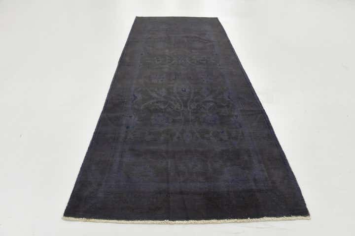 3' 7 x 9' 1 Hand Knotted Ultra Vintage Persian Wool Runner Rug