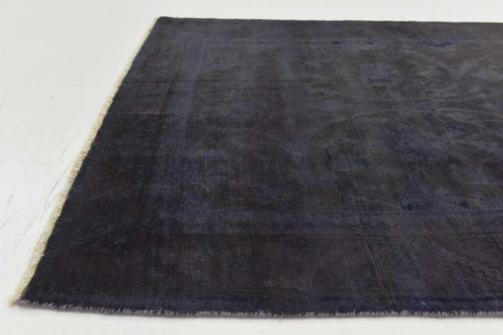 3' 7 x 9' 1 Hand Knotted Ultra Vintage Persian Wool Runner Rug
