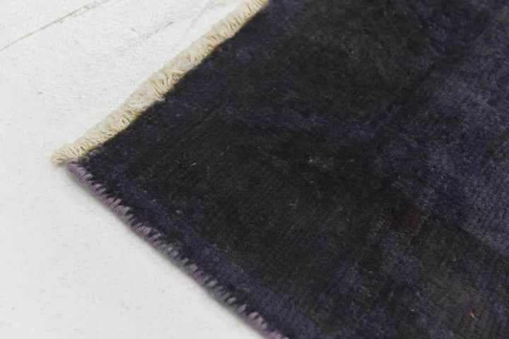 3' 7 x 9' 1 Hand Knotted Ultra Vintage Persian Wool Runner Rug