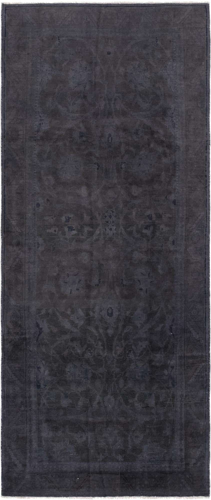 3' 7 x 9' 1 Hand Knotted Ultra Vintage Persian Wool Runner Rug
