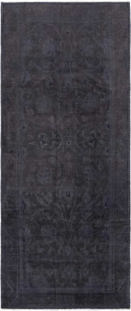 3' 7 x 9' 1 Hand Knotted Ultra Vintage Persian Wool Runner Rug