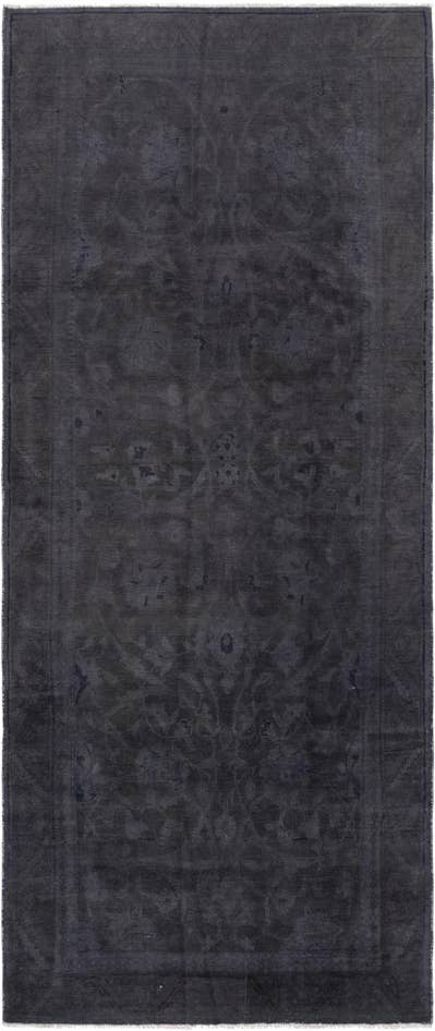 Detail image of 3' 7 x 9' 1 Hand Knotted Ultra Vintage Persian Wool Runner Rug