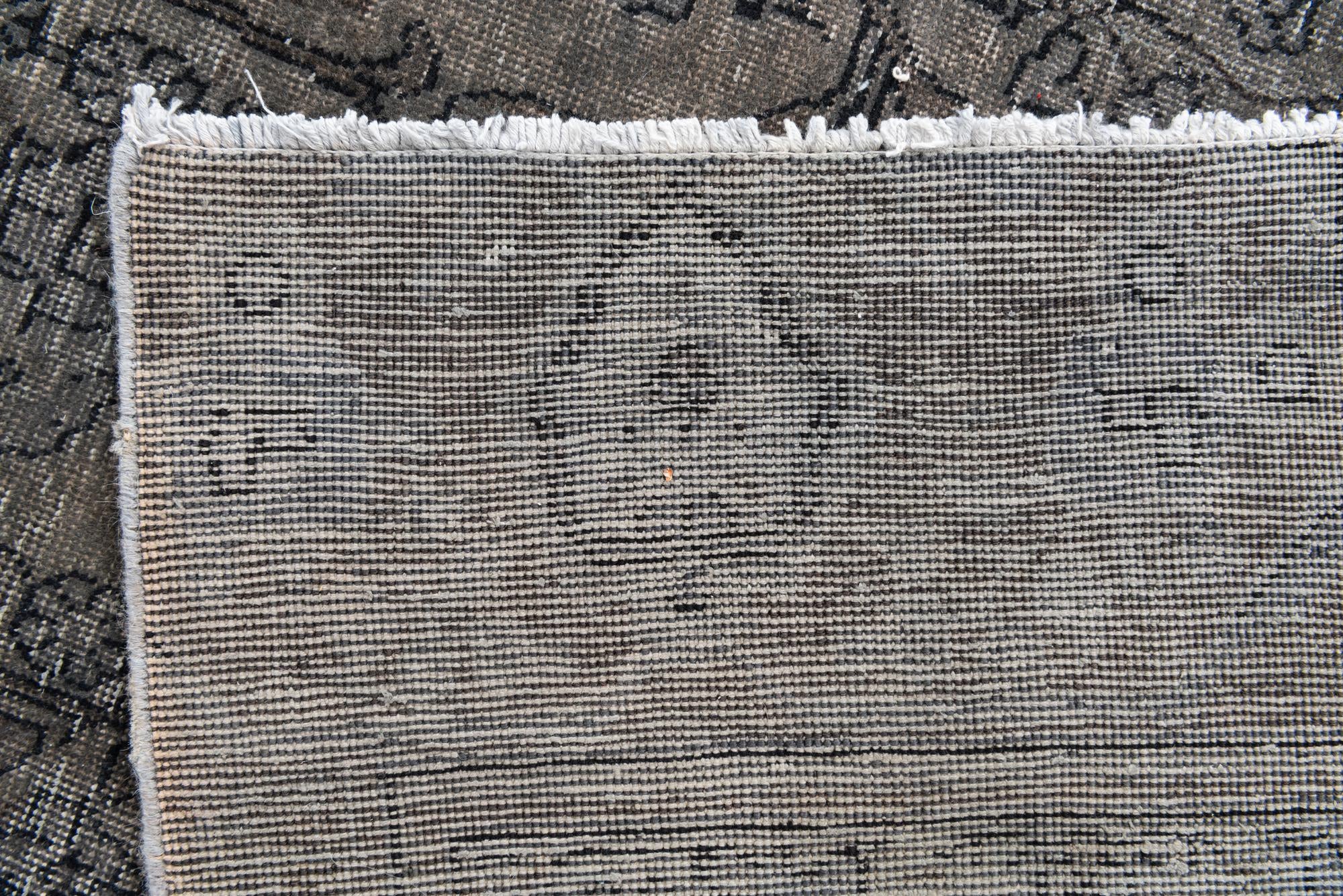 6' 4 x 12' Hand Knotted Ultra Vintage Persian Wool Runner Rug