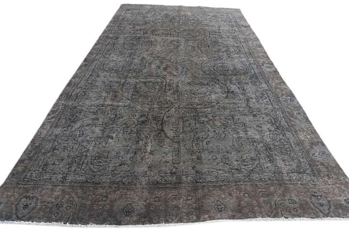 6' 4 x 12' Hand Knotted Ultra Vintage Persian Wool Runner Rug