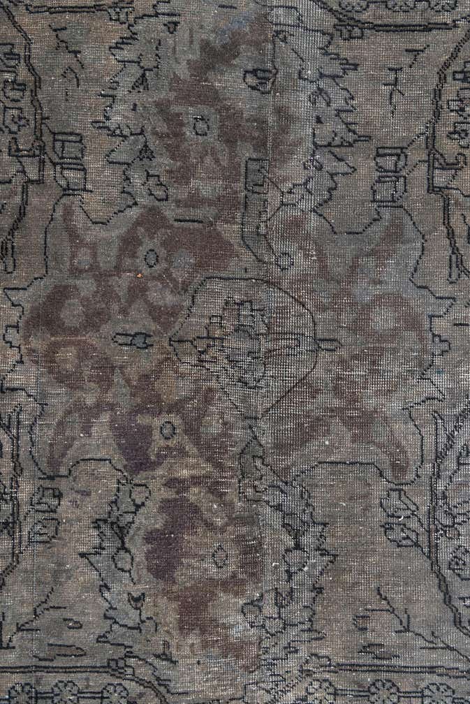 6' 4 x 12' Hand Knotted Ultra Vintage Persian Wool Runner Rug