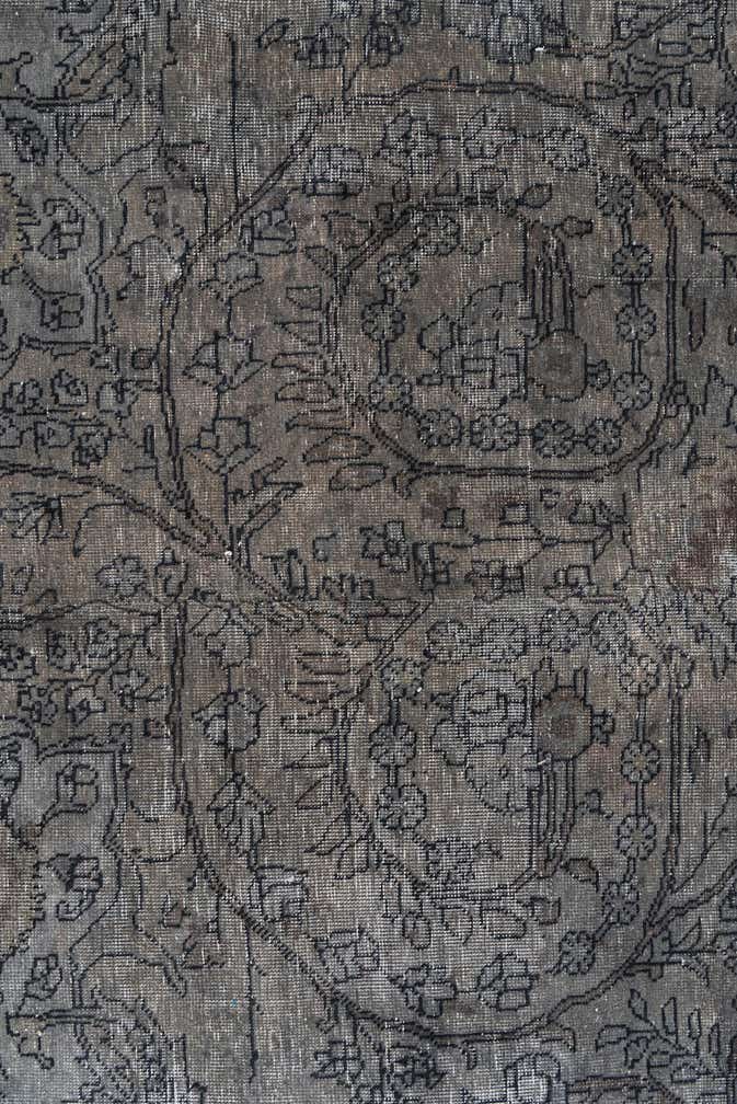 6' 4 x 12' Hand Knotted Ultra Vintage Persian Wool Runner Rug