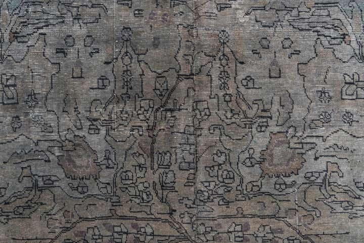 6' 4 x 12' Hand Knotted Ultra Vintage Persian Wool Runner Rug