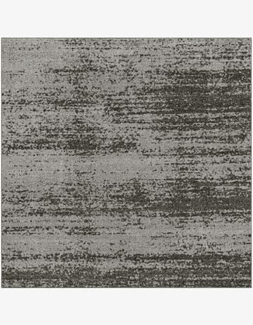 Dark Gray Angelica Square Rug