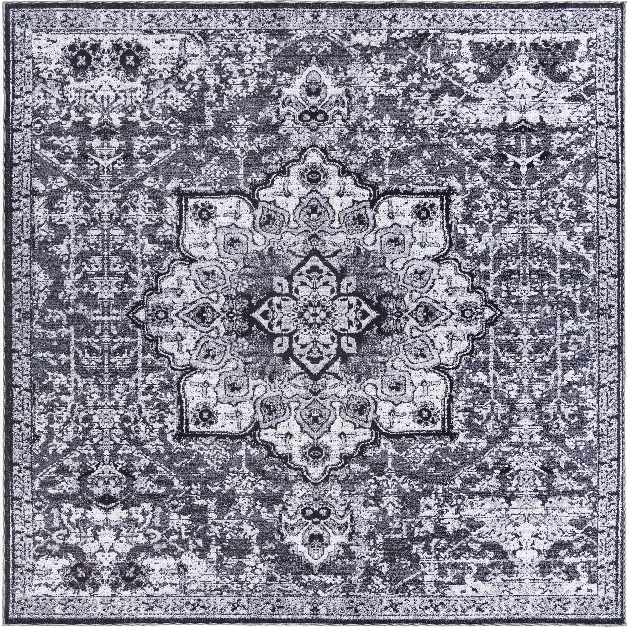 Primary image  10' 6 x 10' 6  Washable Francesca Square Rug