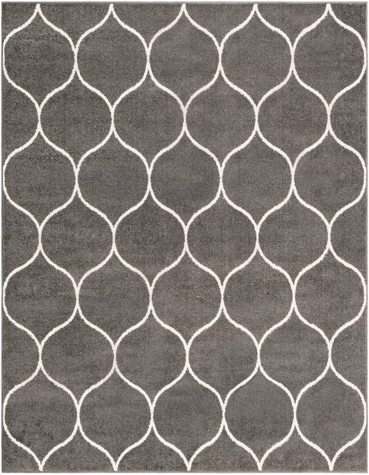 Detail image of 7' x 7' Lattice Frieze Square Rug