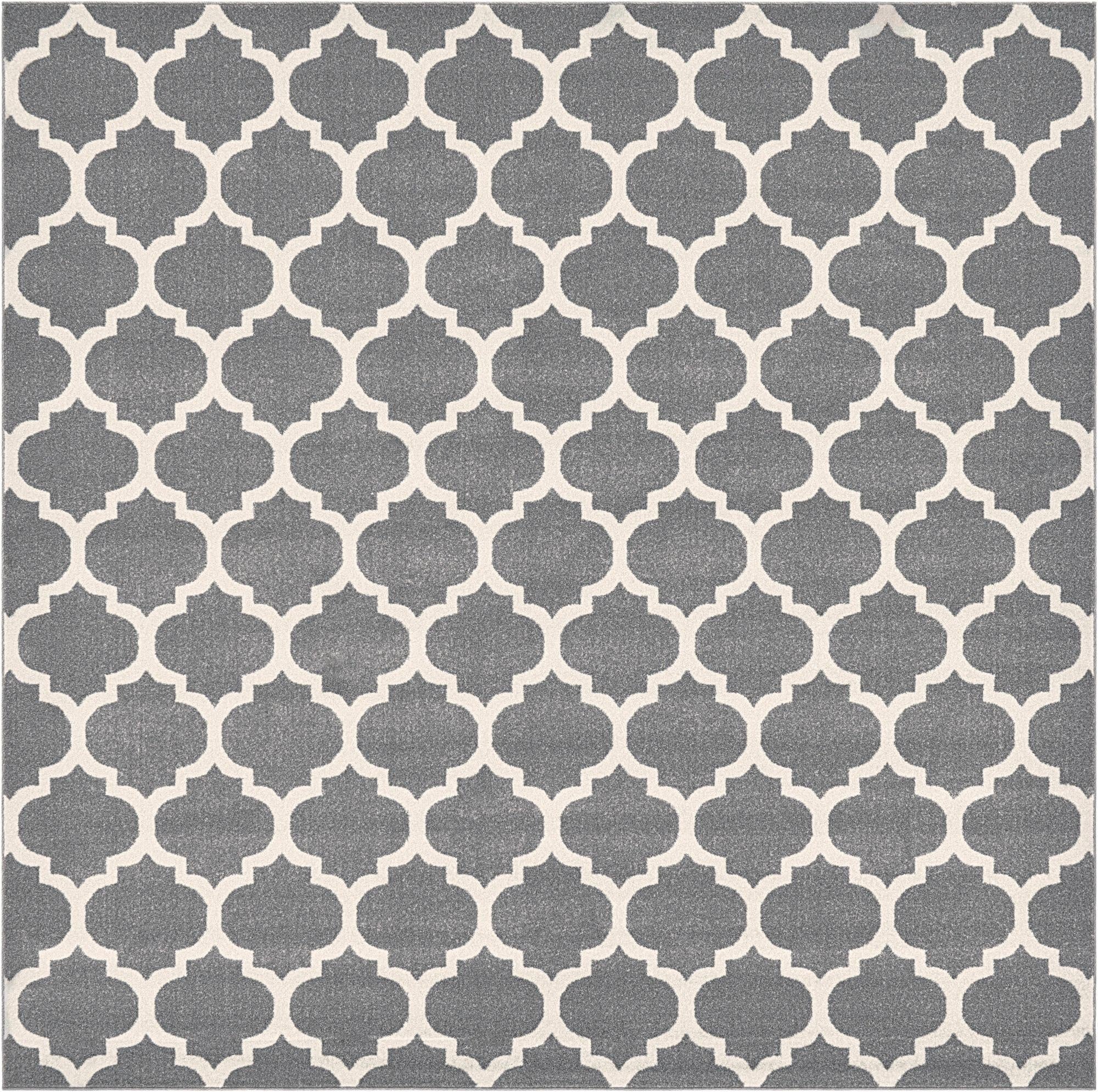 10' x 10' Lattice Square Rug