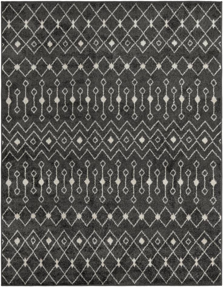 Detail image of 7' 10 x 7' 10 Moroccan Trellis Square Rug