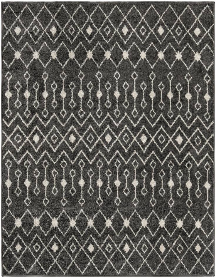 Detail image of 6' x 6' Moroccan Trellis Square Rug