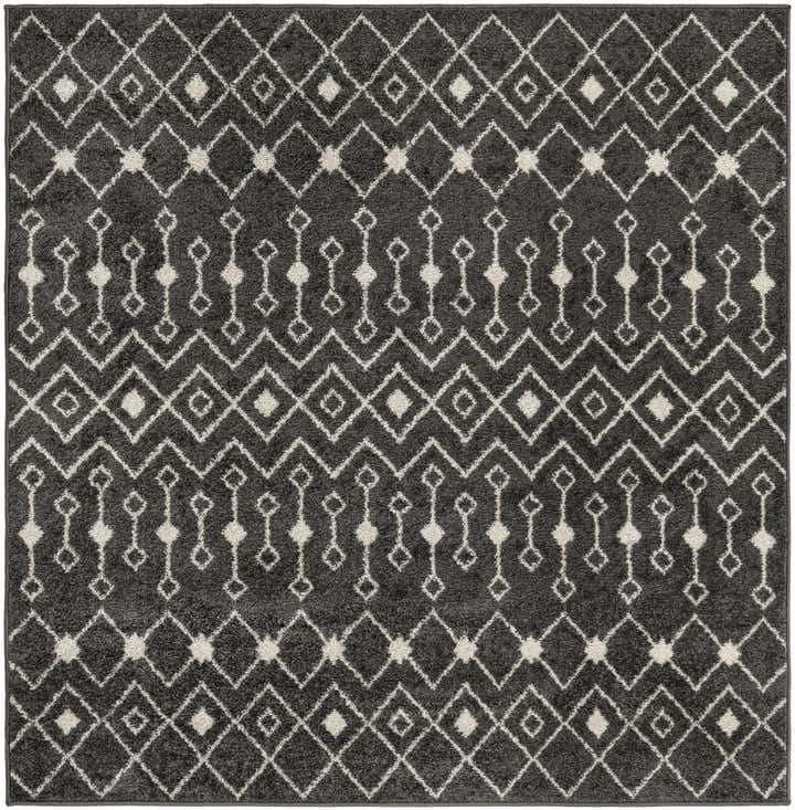 6' x 6' Moroccan Trellis Square Rug