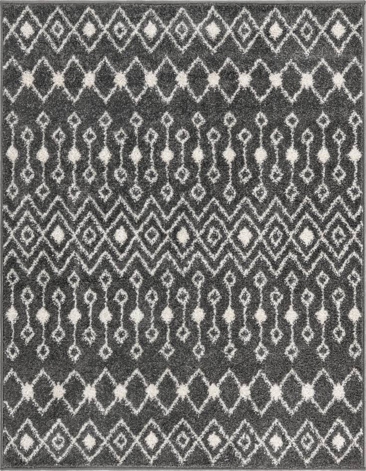 Detail image of 4' x 4' Moroccan Trellis Square Rug