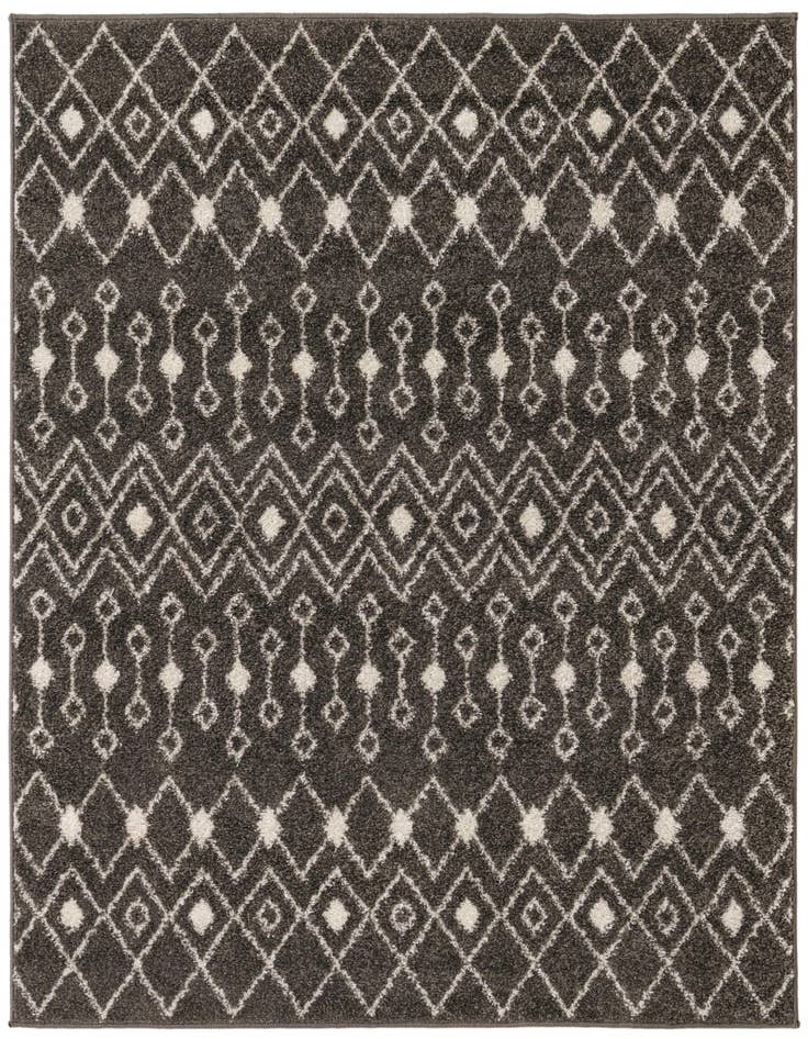 Detail image of 5' 3 x 5' 3 Moroccan Trellis Square Rug