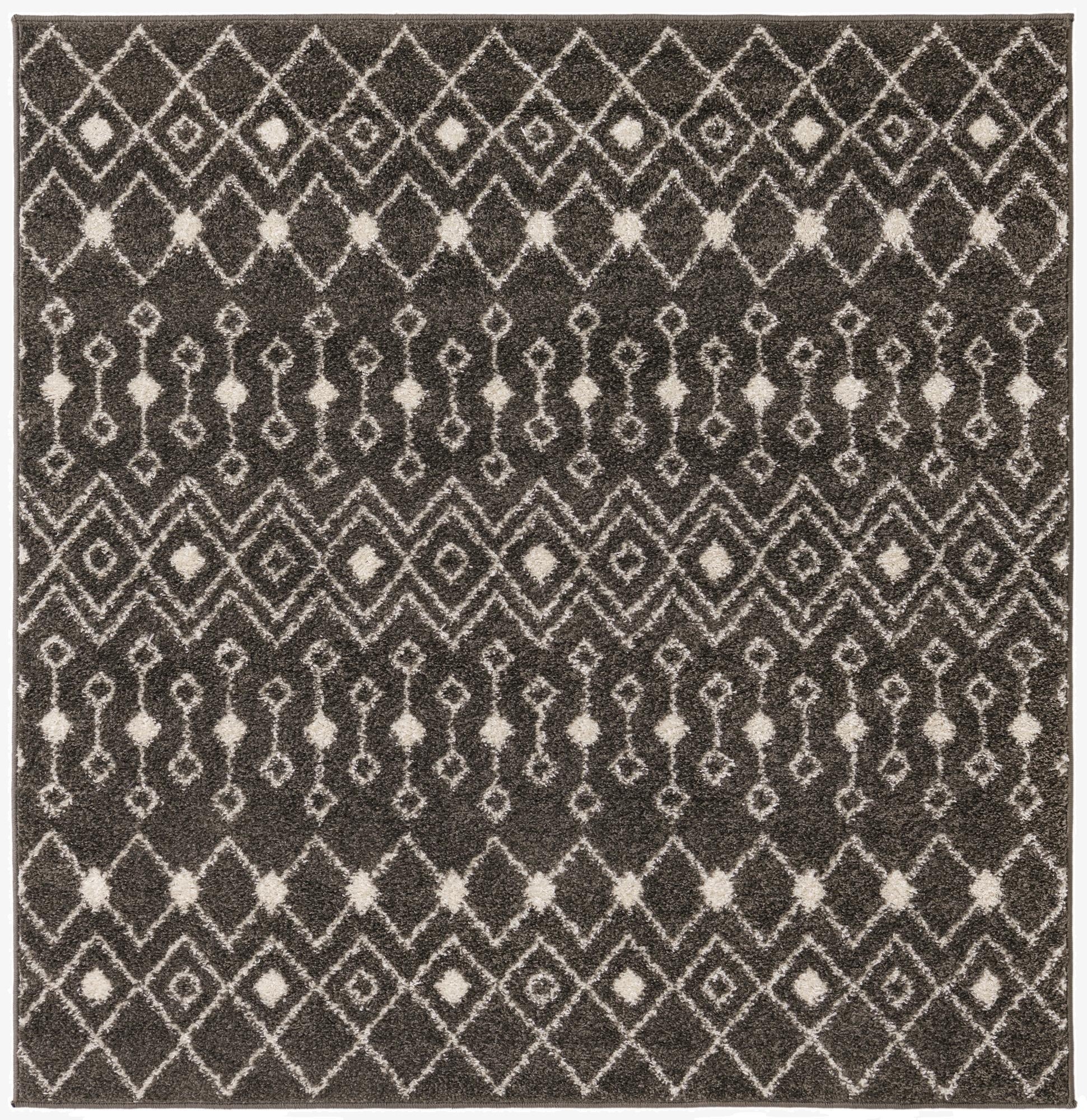 Primary image 5' 3 x 5' 3 Moroccan Trellis Square Rug