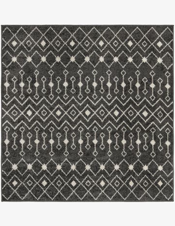 6' x 6' Moroccan Trellis Square Rug