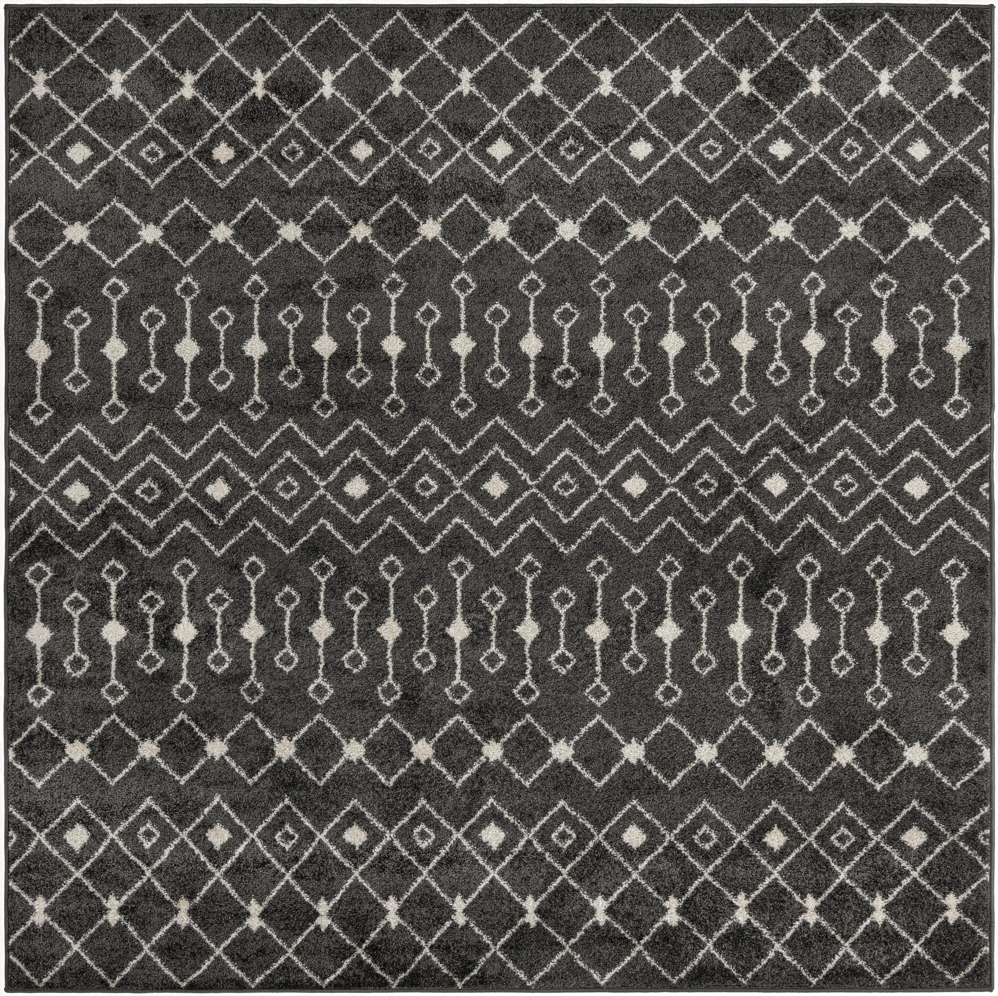 Primary image 7' 10 x 7' 10 Moroccan Trellis Square Rug