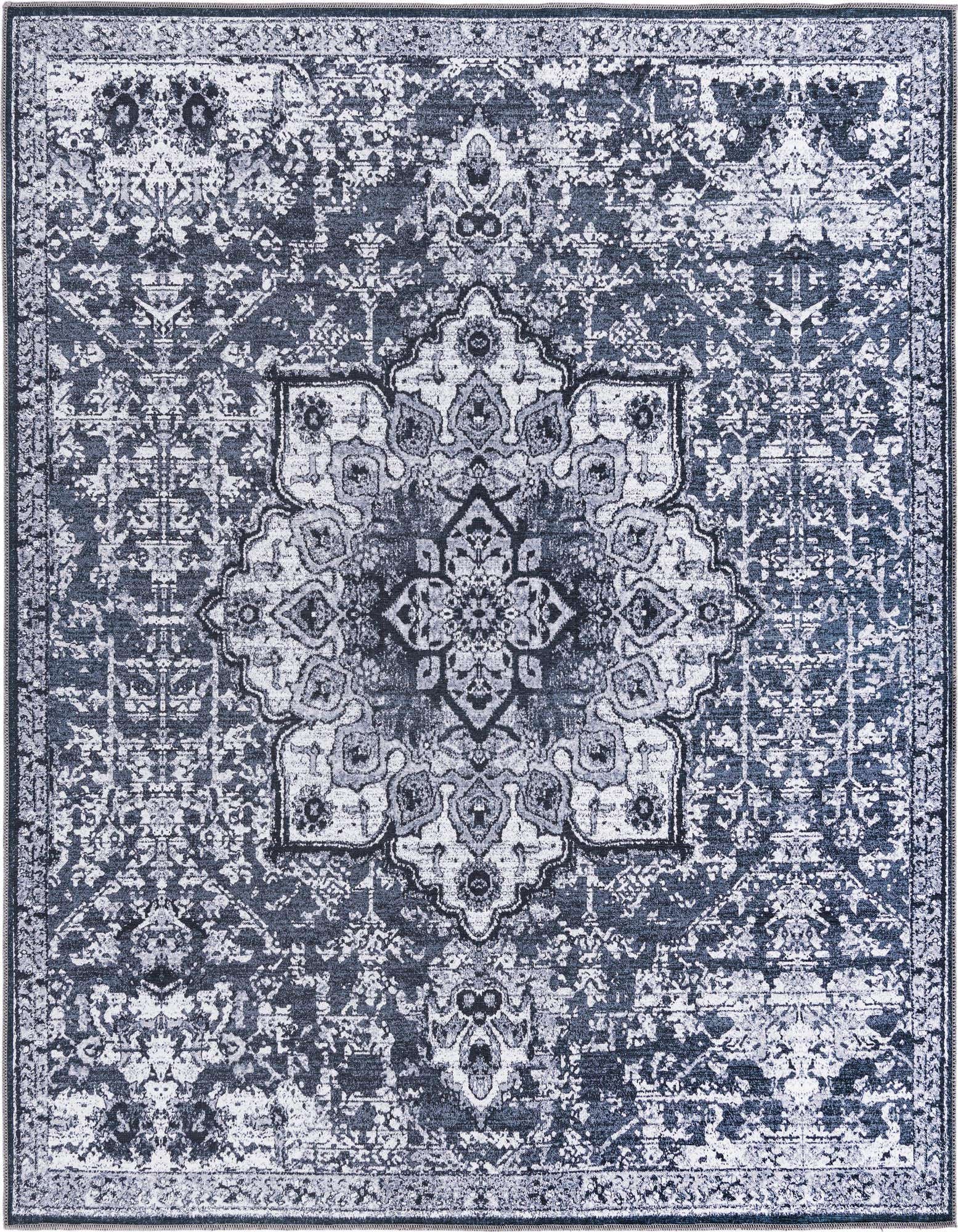 7' 10 x 7' 10 Washable Renaissance Square Rug