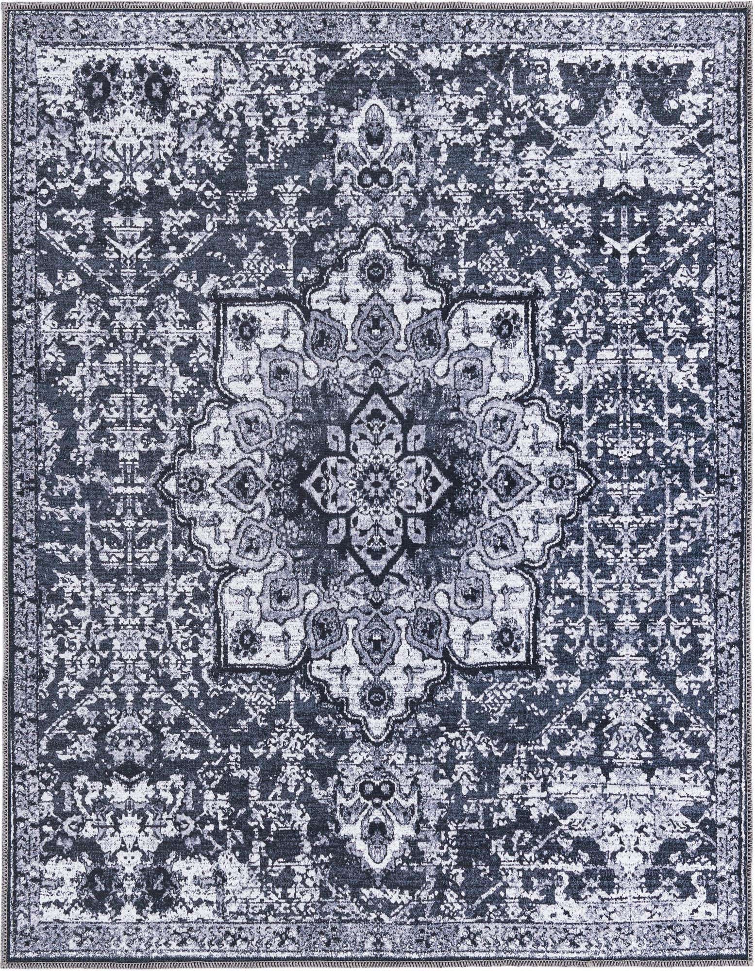 5' 3 x 5' 3 Washable Renaissance Square Rug
