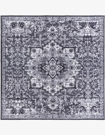 10' 6 x 10' 6 Washable Renaissance Square Rug