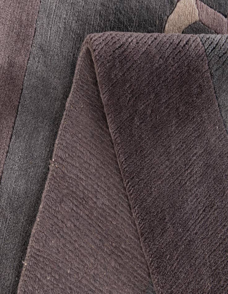 Detail image of 7' 11 x 8' 1 Hand Knotted Tibet Wool Square Rug